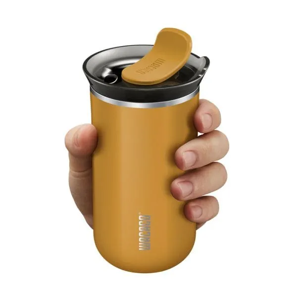 Wacaco Octaroma Lungo Insulated Mug Amber Yellow 300ml OCTAAY