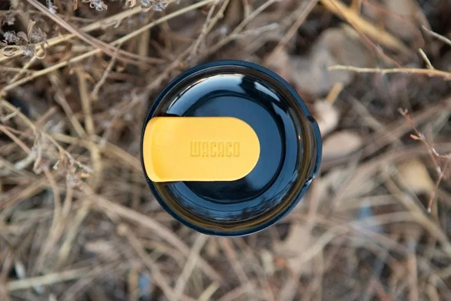 Wacaco Octaroma Lungo Insulated Mug Amber Yellow 300ml OCTAAY