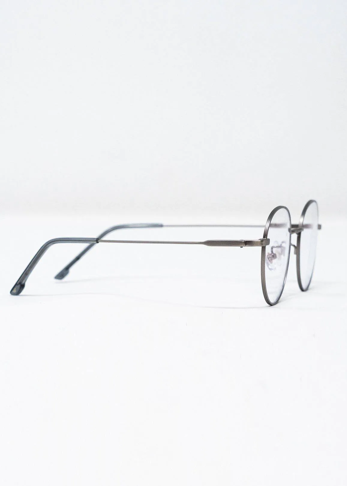 Ward Eyewear Blue Light Blocking Glasses in Baron Satin Grey
