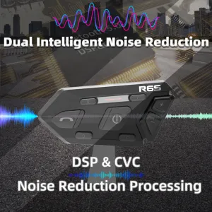 Waterproof Bluetooth Motorcycle Helmet Headset with Wireless Intercom | Durable Riding Communication Device