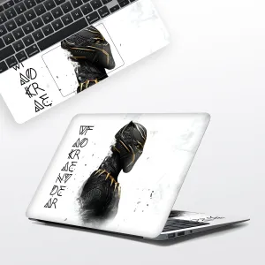 White Wakanda Laptop Skin