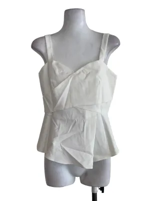 White Wrap Top