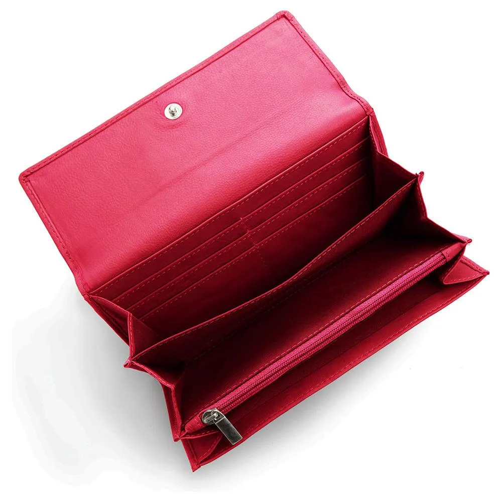 WILDHORN® Genuine Leather Wallet for Women | Purse for Women/Girls