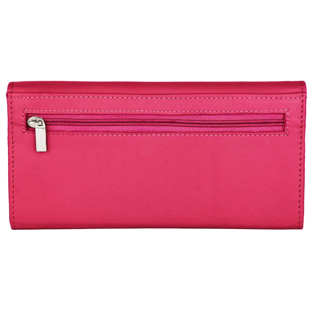 WILDHORN® Genuine Leather Wallet for Women | Purse for Women/Girls