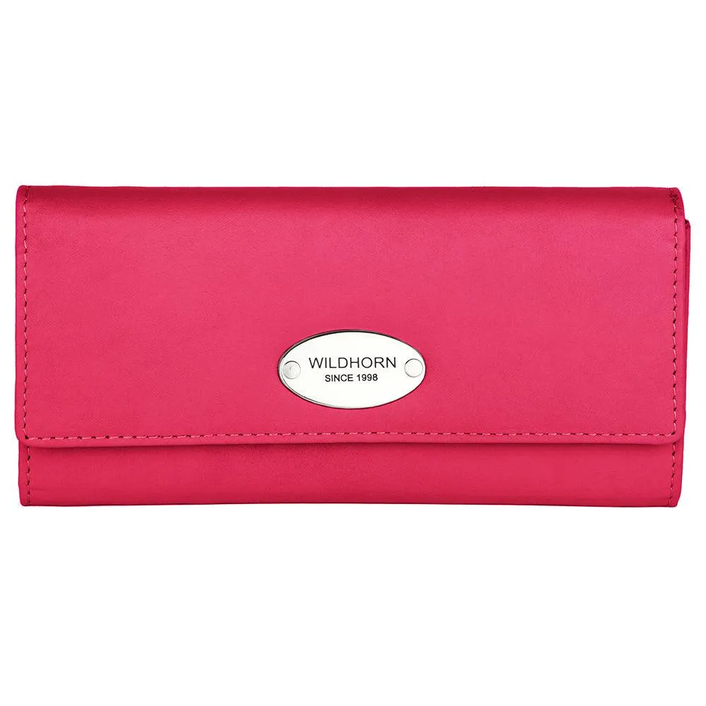 WILDHORN® Genuine Leather Wallet for Women | Purse for Women/Girls