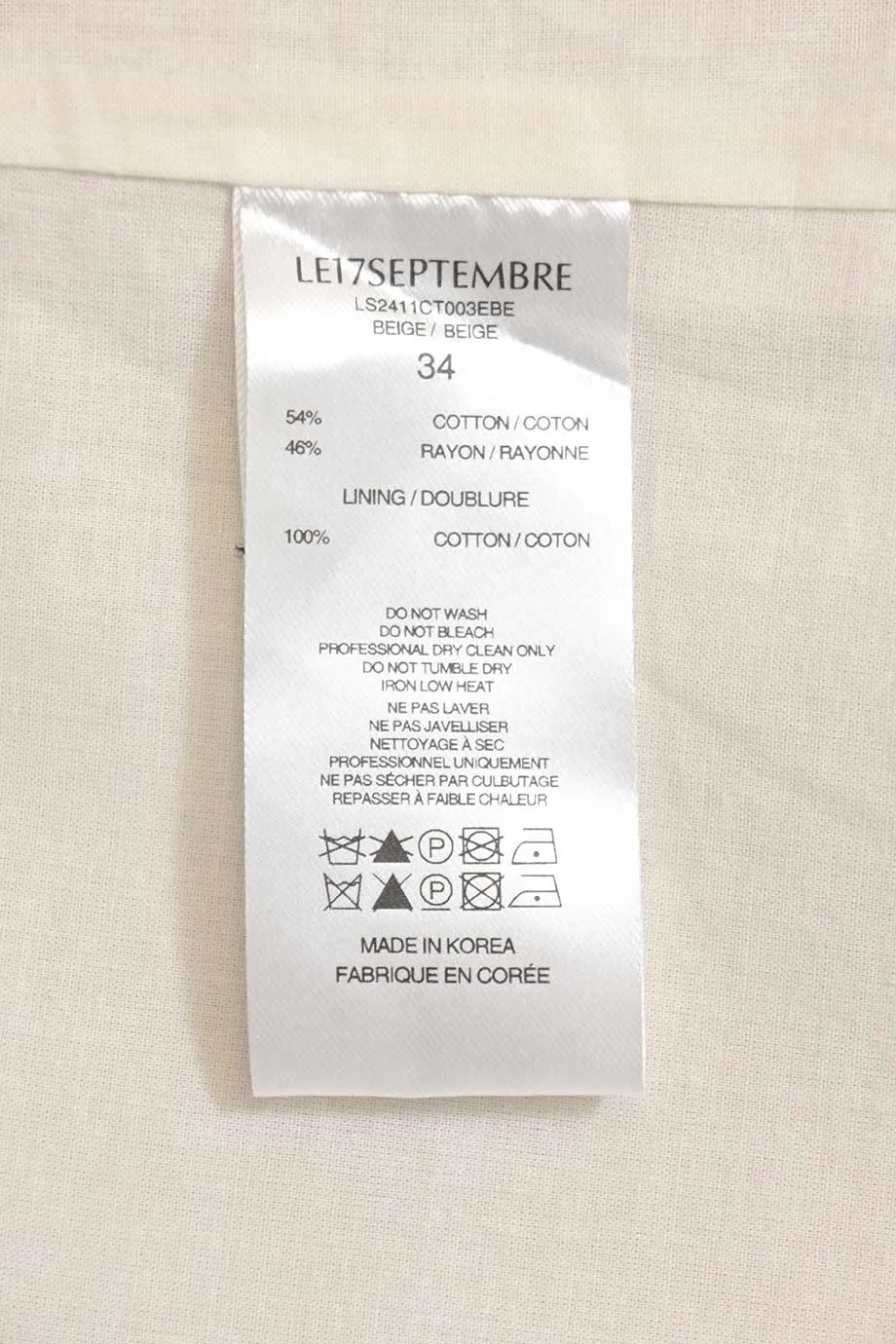 [WW44863] LE17SEPTEMBRE | Trench Coat