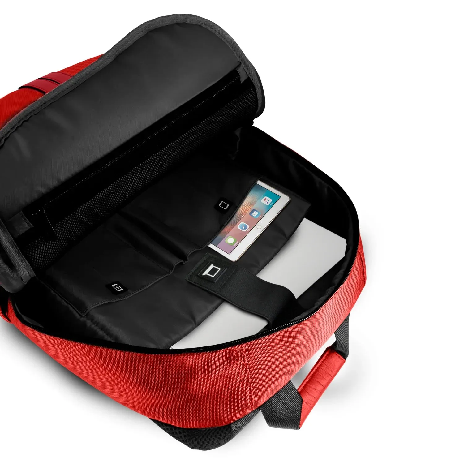 Zaino Ferrari Urban15" Fanwear CG mobile 17*45*34 cm. Rosso