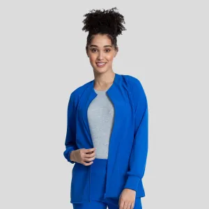 Zip Front Jacket | Royal