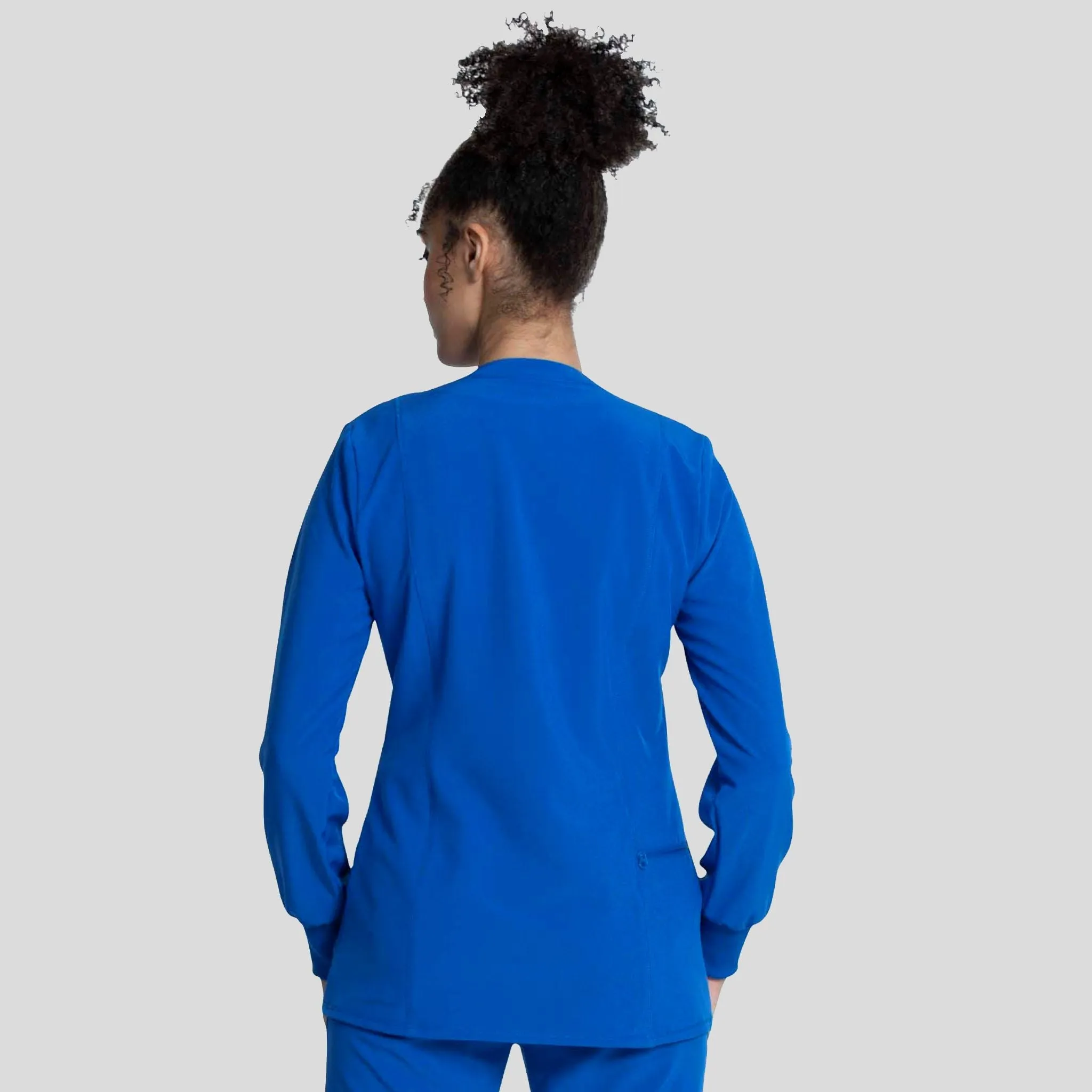 Zip Front Jacket | Royal